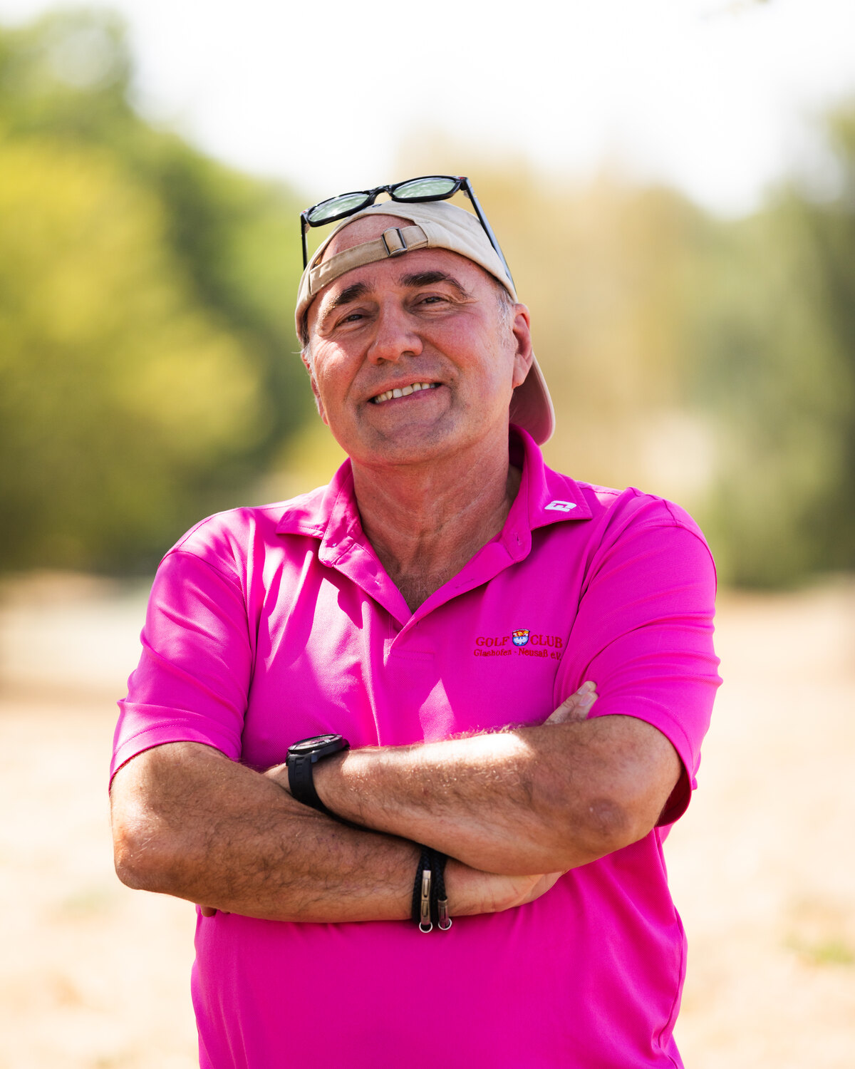 Harald Klubertanz, Mitglieder- und Gästebetreuung beim Golfclub Walldürn